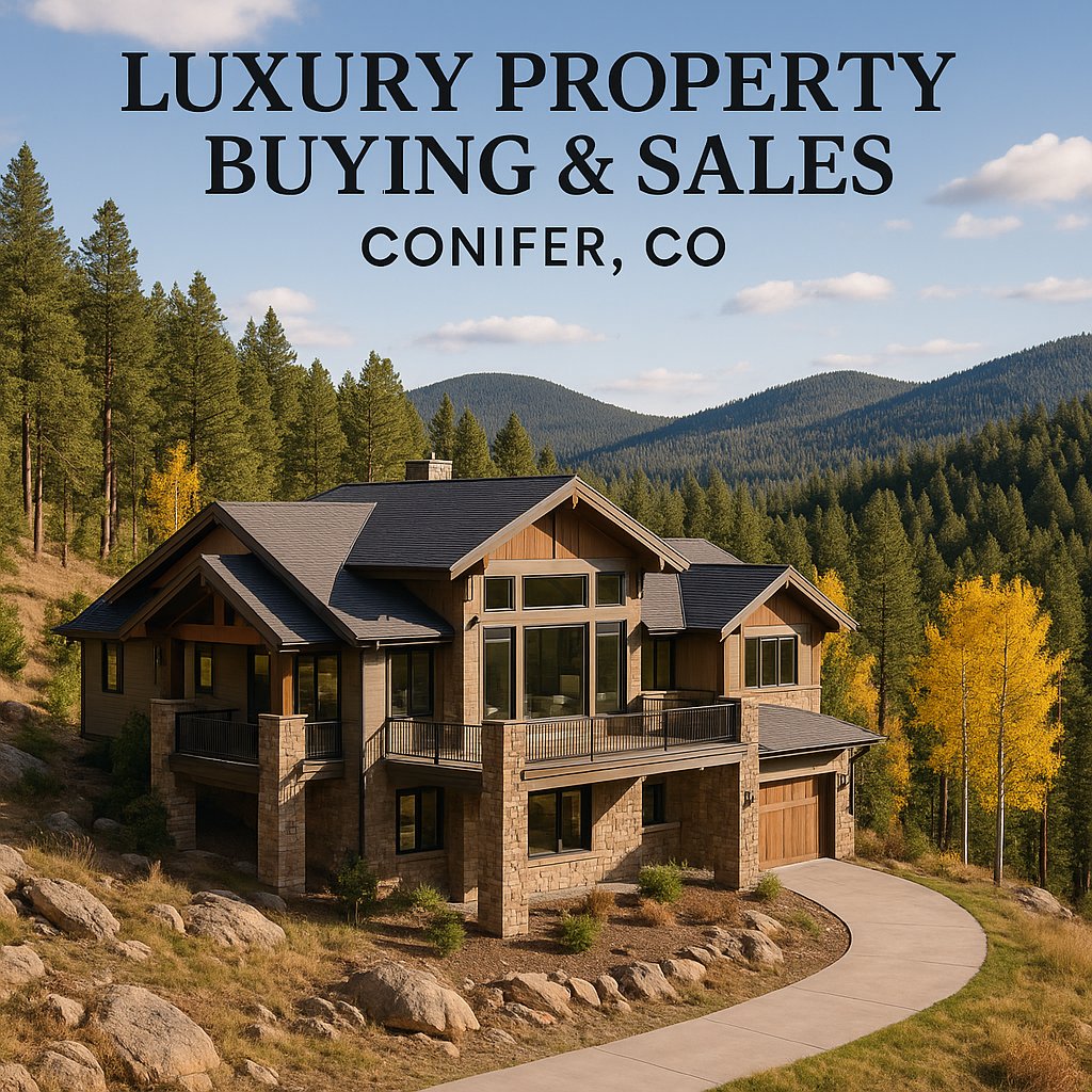 Luxury property buying & sales in Conifer, CO