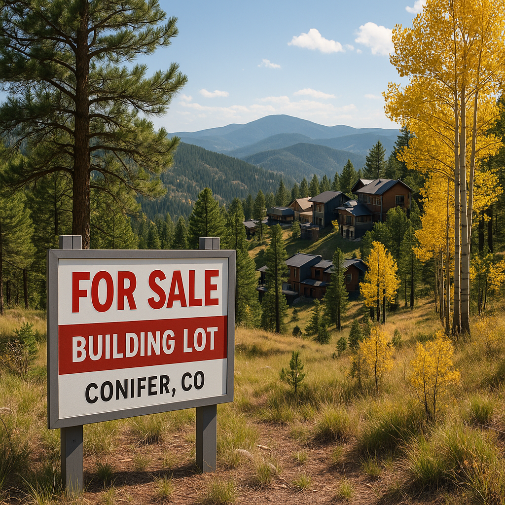 Building lot sales in Conifer, CO