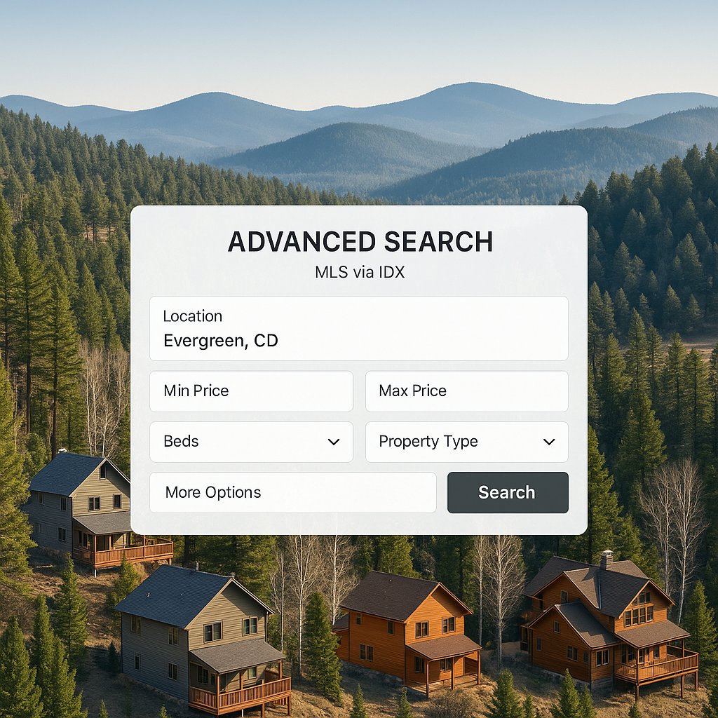 Advanced Search – MLS via IDX in Evergreen, CO