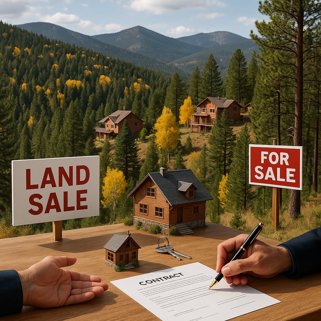 Land buying & sales in Evergreen, CO