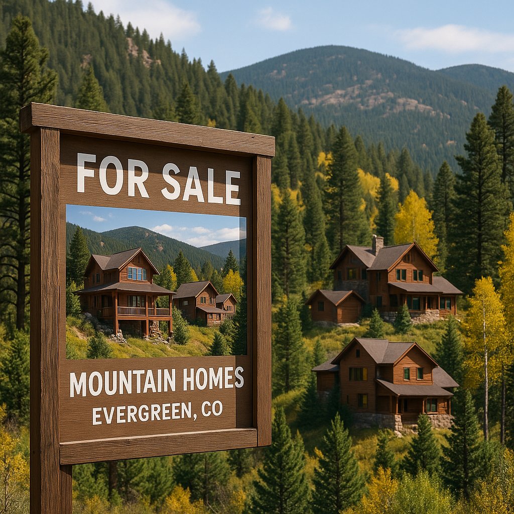 Evergreen CO real estate marketing by Dania Guth