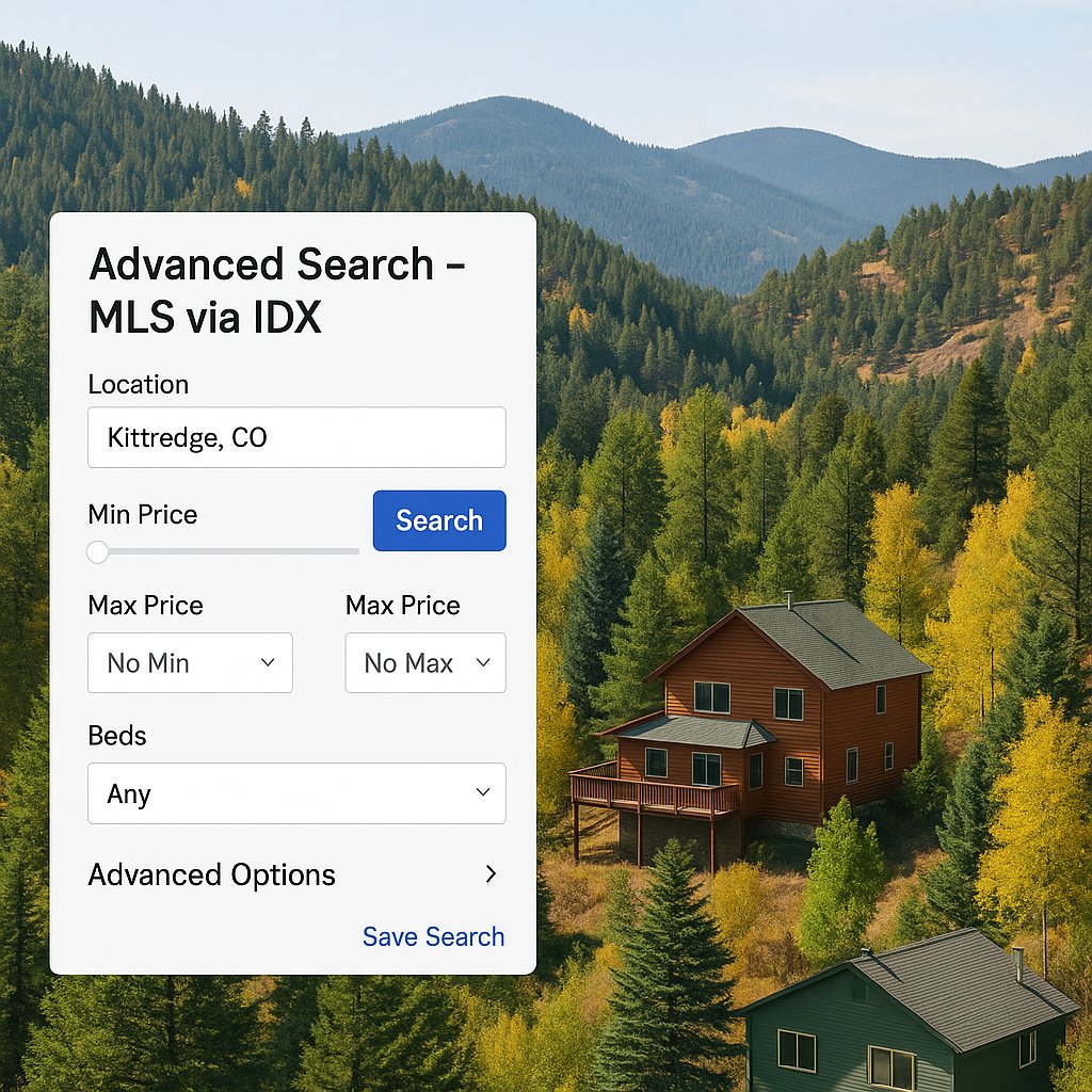 Advanced Search – MLS via IDX in Kittredge, CO
