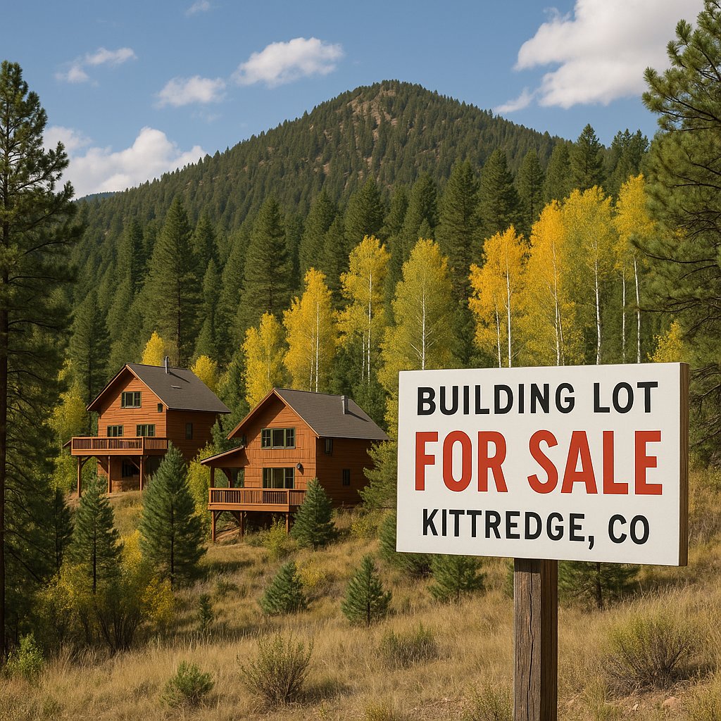 Building lot sales in Kittredge, CO
